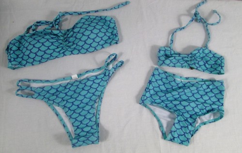 3-Pc. Mermaid Bikini Set for Mom and Me, Adult Sz Med and Youth Sz- 3T By PatPat - Picture 3 of 14