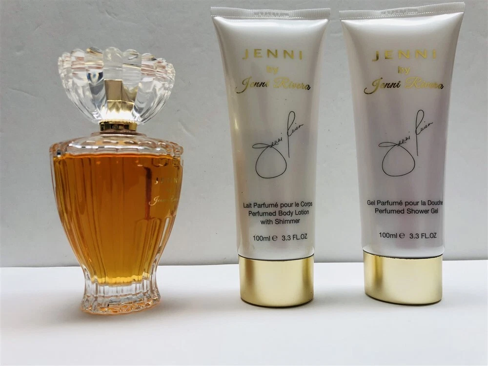 Jenni by Jenni Rivera 3pc Set 3.4 oz Eau de Perfume Parfum Spray Women,  Rare!