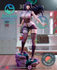 Hinata Hyuga 3D Printed Kit Unpainted/Unassembled