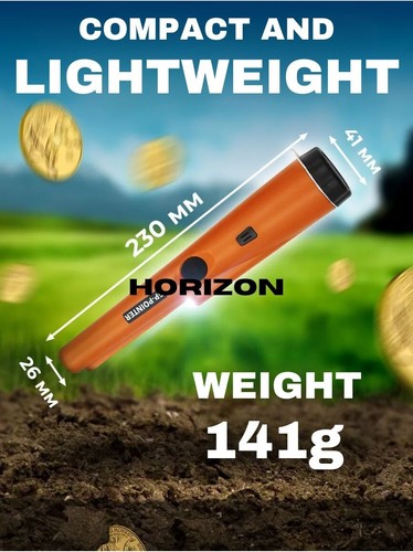 GP Pointer Pinpointing Metal Detector Treasure Hunter Handheld Orange Pin Point - Picture 4 of 12