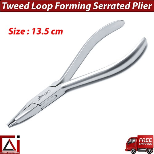 Set of 2 Dental Orthodontics Tweed Loop Forming Pliers Arch-Wire Lab Instruments - Picture 4 of 7
