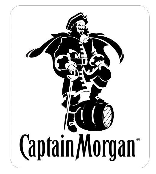 SAND DOLLAR SALES Captain Morgan Sticker Decal R494