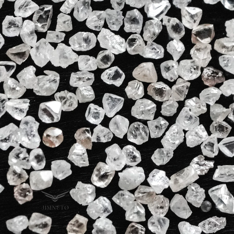 Raw Uncut Rough 100% Natural Loose Diamonds 200+ Premium Diamonds - Image 3 of 4