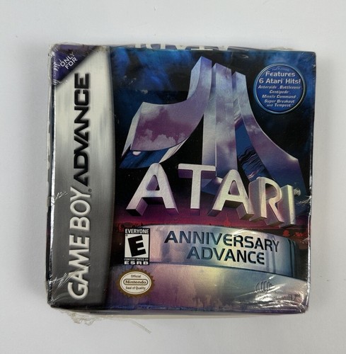 Atari Anniversary Advance (Nintendo Game Boy Advance, 2002) NEW SEALED READ