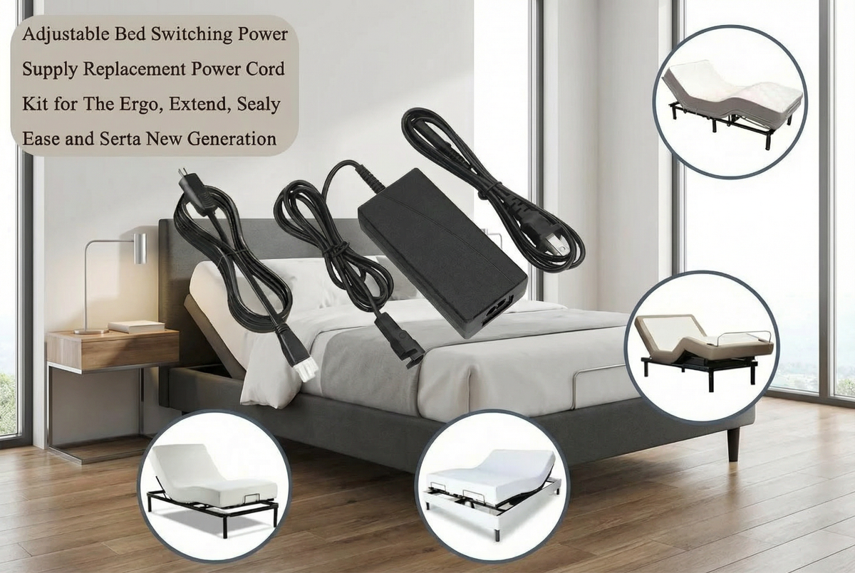 ANYINELEC Adjustable Bed Base Power Supply Cord Parts