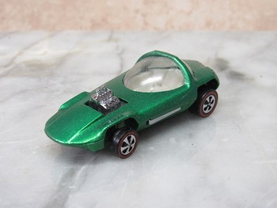 HOT WHEELS REDLINE GREEN SILHOUETTE RESTORED TAKE A LOOK