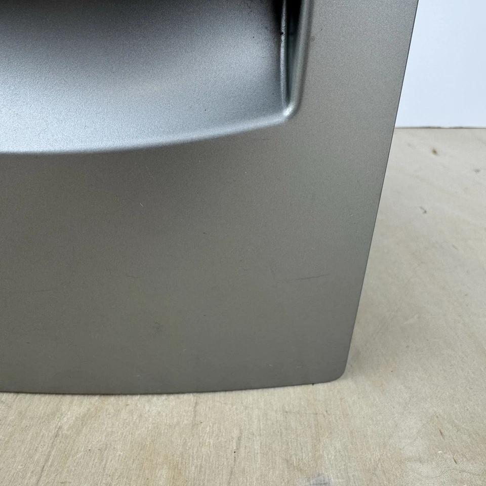 Consola Ford Flex 2009-2012 portavasos inferior trasero panel de almacenamiento contenedor gris Foto 3 de 4