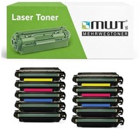 Eurotone 10X Tonerkassette Kompatibel FüR HP CF450+CF450A Mehrfarbig PLUS15