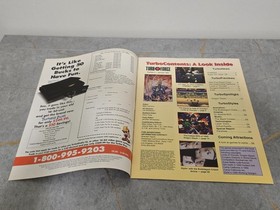 TURBOGRAFX 16 CD Turbo Force Game Magazine January 1993 Volume 3 *Great cond*