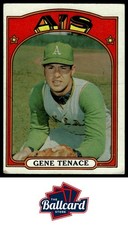 1972 Topps #189 Gene Tenace