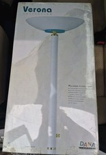 NUEVO Verona Collection 71" Lámpara Control Atenuador Pulido Dana Iluminación 7004 Blanco