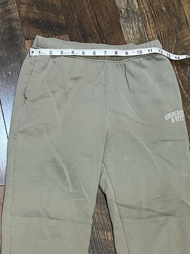abercrombie and fitch Abercrombie Kids Girls Green Sweatpants Size 9/10 - Picture 2 of 13