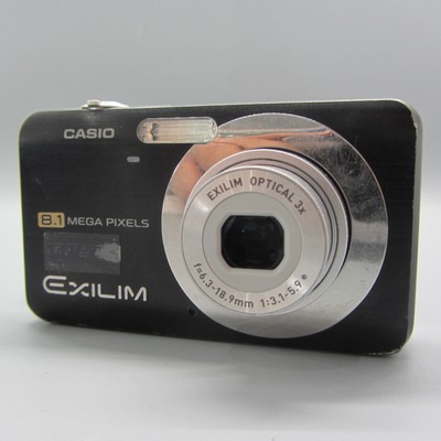 Casio Digital Camera Exilim EX-Z20 8.1MP Black Tested *Read* | eBay UK