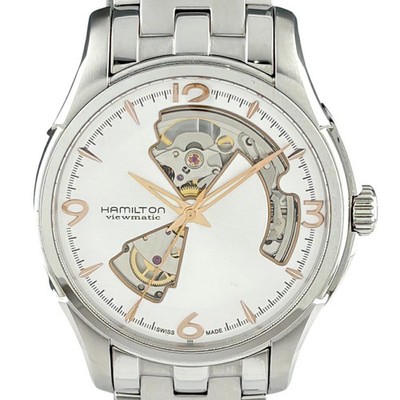 HAMILTON Jazzmaster H325651 Men's Silver Automatic Watch Used