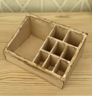 Pretty Vintage Painted Wooden Decorative Storage Box