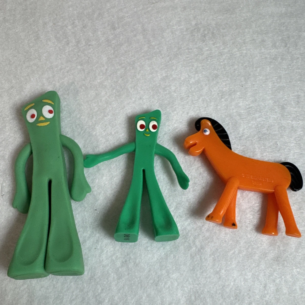 Gumby Cartoon & TV Character Action Figures with Vintage 1980-1989