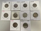 #18 Lot of 10 Buffalo Nickels 1935(5), 1935D, 1935S(4).