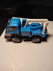 Vintage Blue & White Metal Tonka Wrecker Tow Truck Great Condition