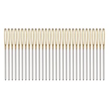 30Pcs Large Eye Blunt Needles 2.36" Tapestry Needle Yarn Sewing Needle Gold End