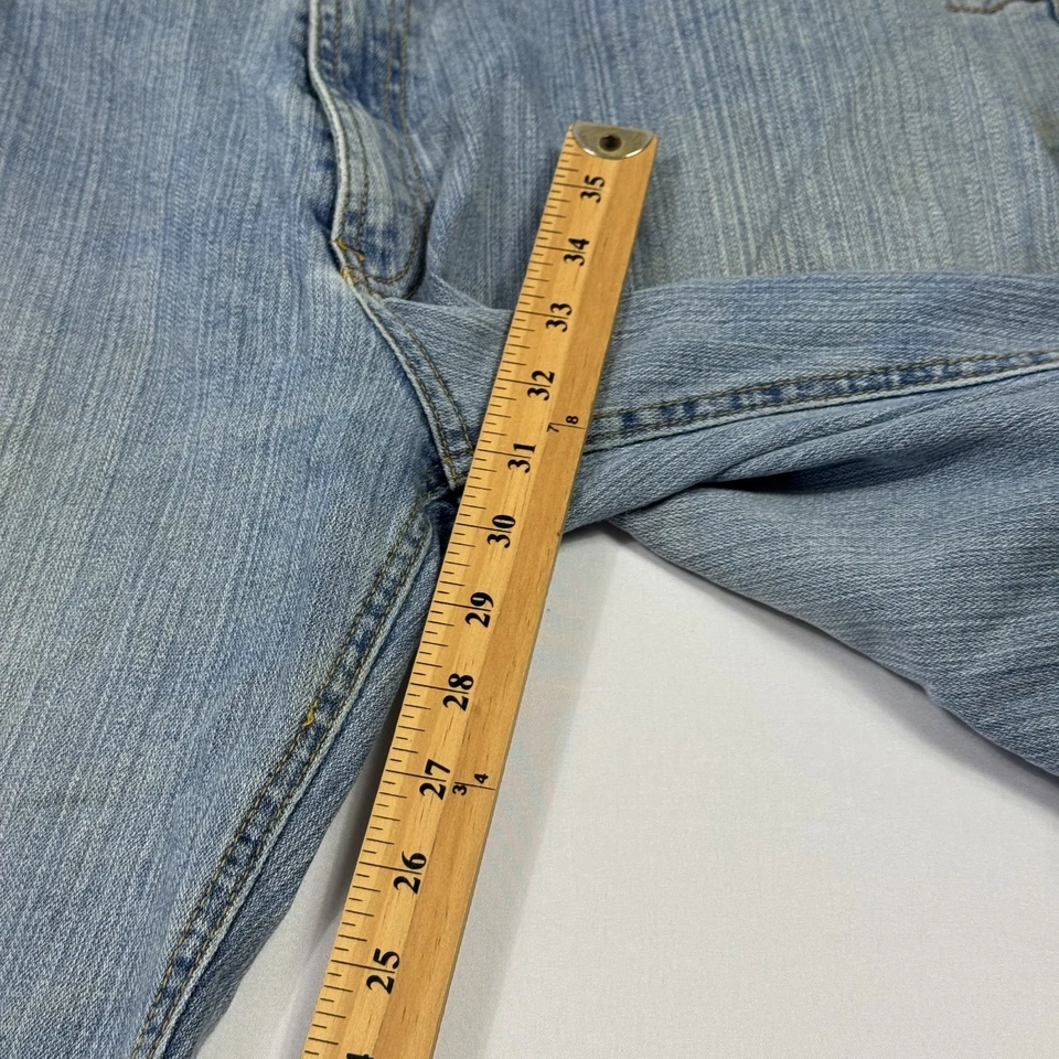 Nat Nast Jeans Straight Leg Medium Wash Denim Cotton Spandex Blue Men's 38x32 - Image 3 of 4