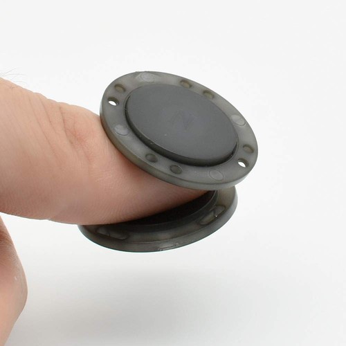 41L Magnetic Coat Buttons 26mm/1” Invisible Sewing Button Nylon with Magnets ... - Picture 6 of 6