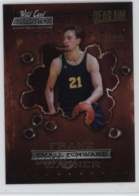 2021 Wild Card Alumination Dead Aim Gold Foil - Pink Franz Wagner Rookie RC y4f