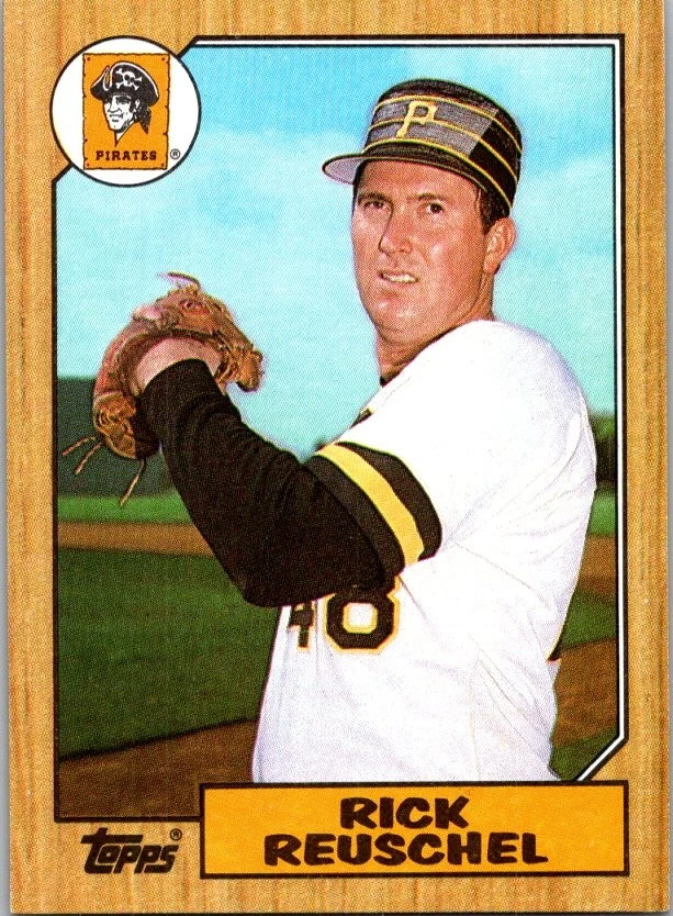 1987 Topps #521 Rick Reuschel