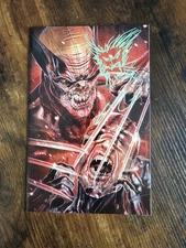 X-Men Unforgiven #1 Wolverine Cyclops Signed & Remarked By John Giang