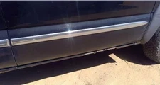 1999-2007 GMC SIERRA FRONT DOOR chrome Molding L or R 15744371 OEM USA W/DEFECTS