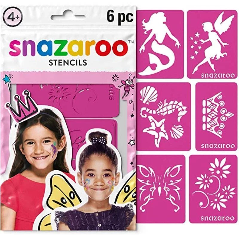 Snazaroo Face Painting Stencils for Children (Pack of 6) - Image 2 of 4