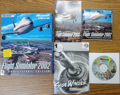 Microsoft Flight Simulator 2002 & Microsoft Sidewinder Force Feedback 2