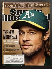 Sports Illustrated September 26, 2011 Brad Pitt Oakland Athletics Moneyball