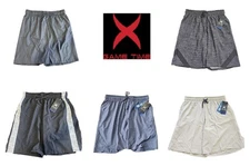 Men's Polyester Active Game Time Gym Mesh Basketball Shorts with Pockets SM - XL