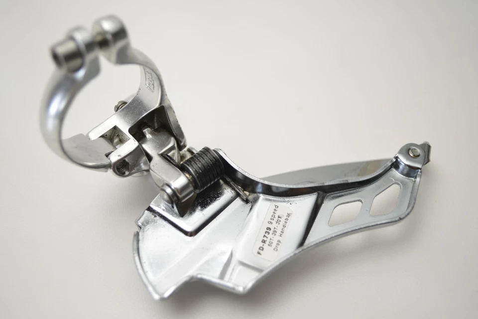 MICROSHIFT TRIPLE RING 9 SP BICYCLE BOTTOM PULL 34.9 MM FRONT DERAILLEUR FD-R739 - Image 4 of 4