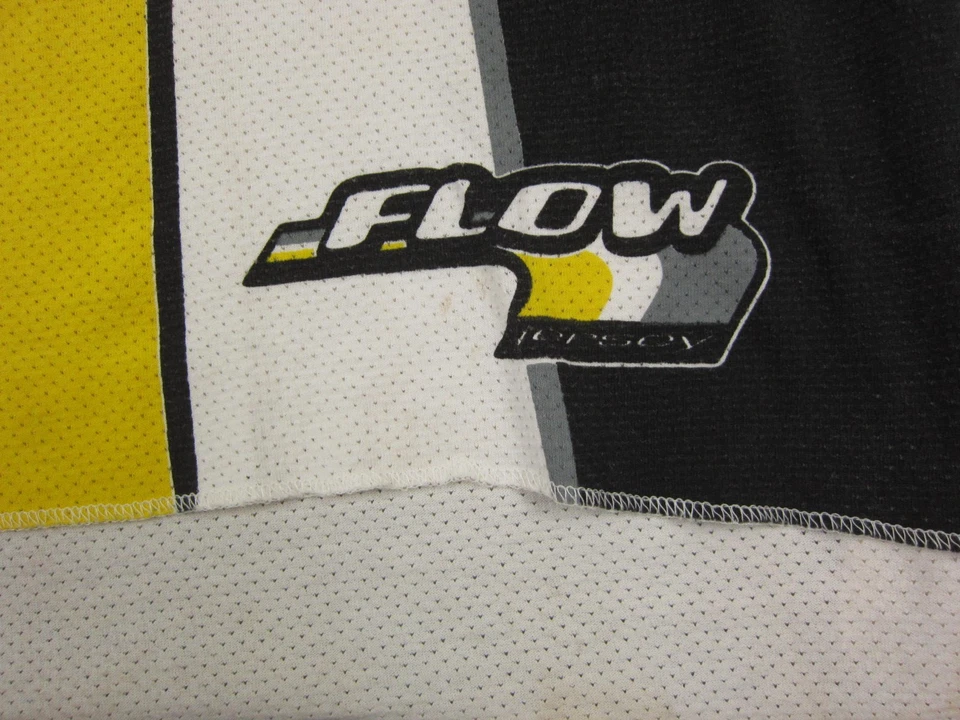 Vintage Thor Jersey Mens Extra Large XL Yellow Black Flow Motocross MX Racing - Image 4 of 4