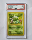 Pokemon card bulbasaur 1st edition 1999 base set #44 PSA 9 mint wotc