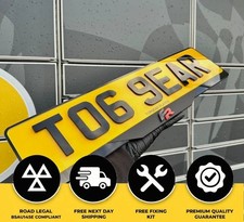 1 x Acrylic Premium Exclusive SEAT FR Car Number Plate Holder Surround - Seat FR