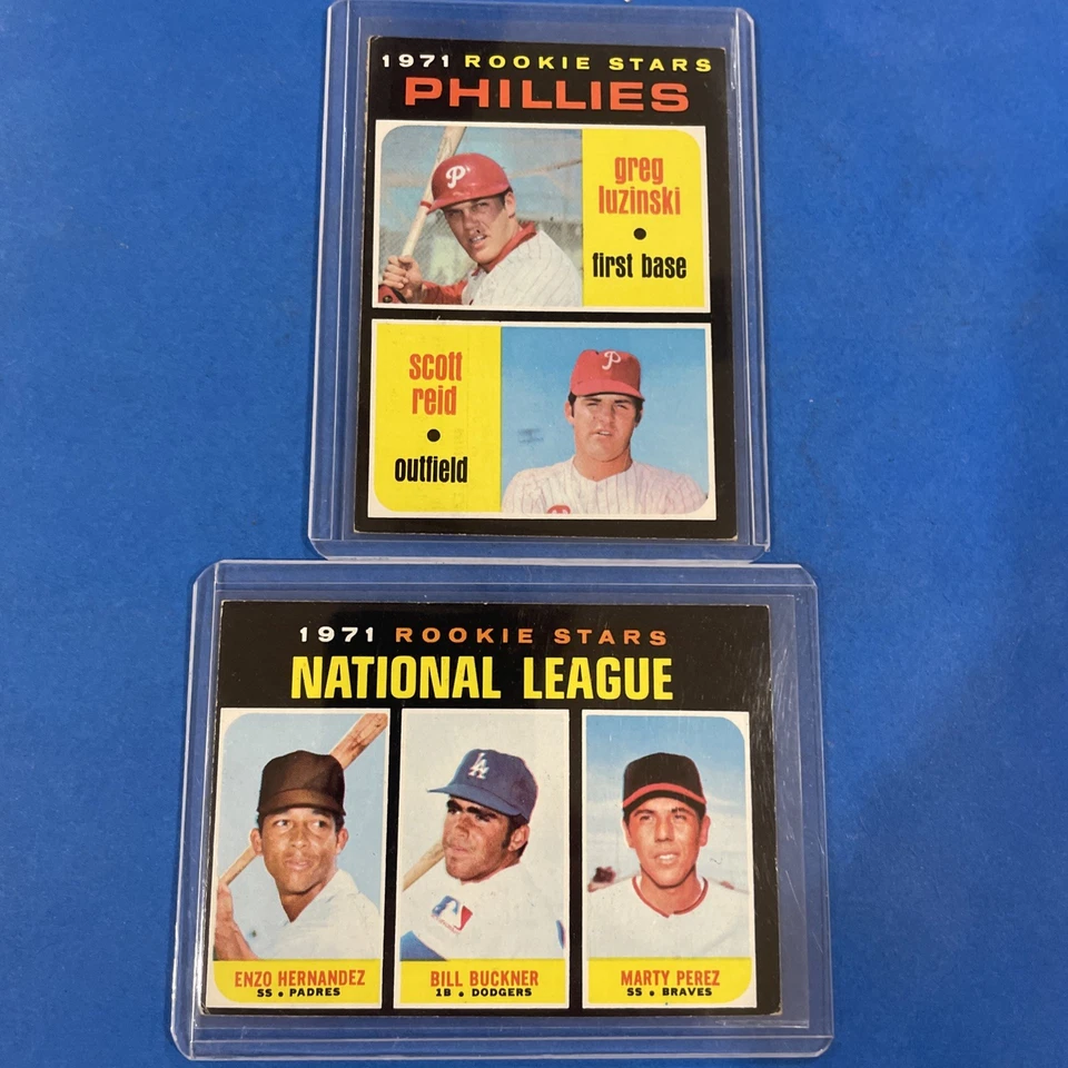 Lote de 28 tarjetas de béisbol 1971 Topps con estrellas, novatos, tc y Hi#s, Denny Mclain Foto 4 de 4