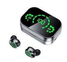 TWS Wireless Bluetooth Earbuds 5.2 Touch Control LED Power Display