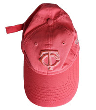 New Era Minnesota Twins Hat Youth Neon Pink T...
