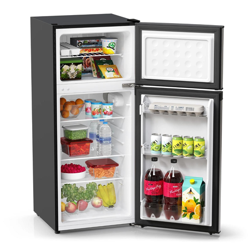 TCL MR453L 4.5 Cu. Ft. Two-Door Refrigerator Top Freezer Reversible Door - Picture 1 of 2