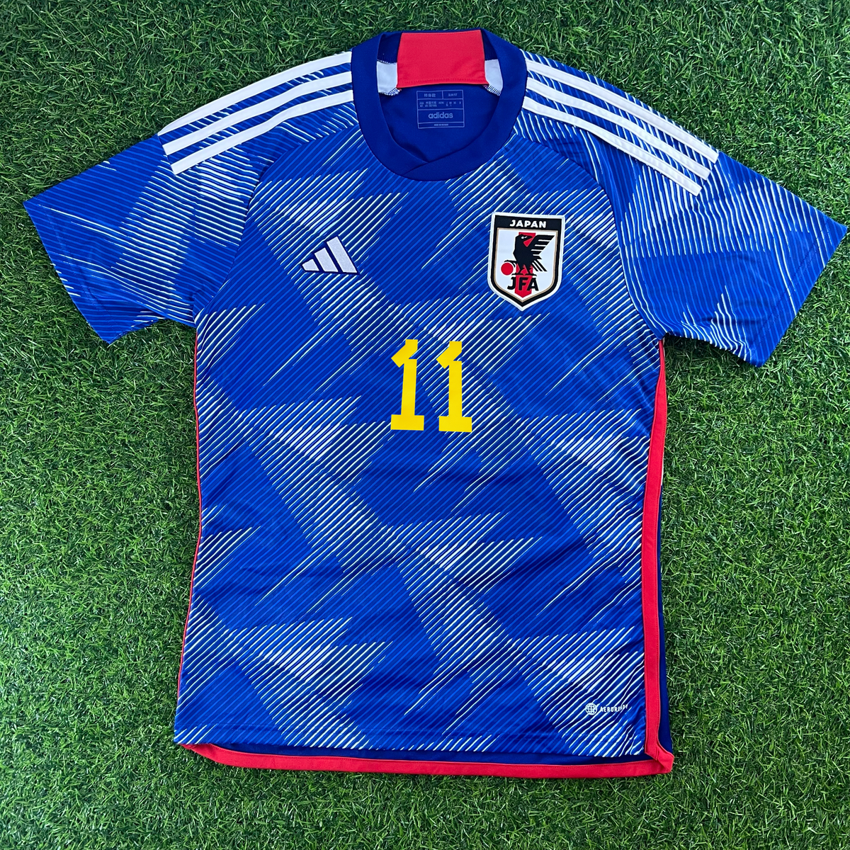 Takefusa Kubo Japan 2022 Official Jersey Shirt Kit - JPN 3XL / US