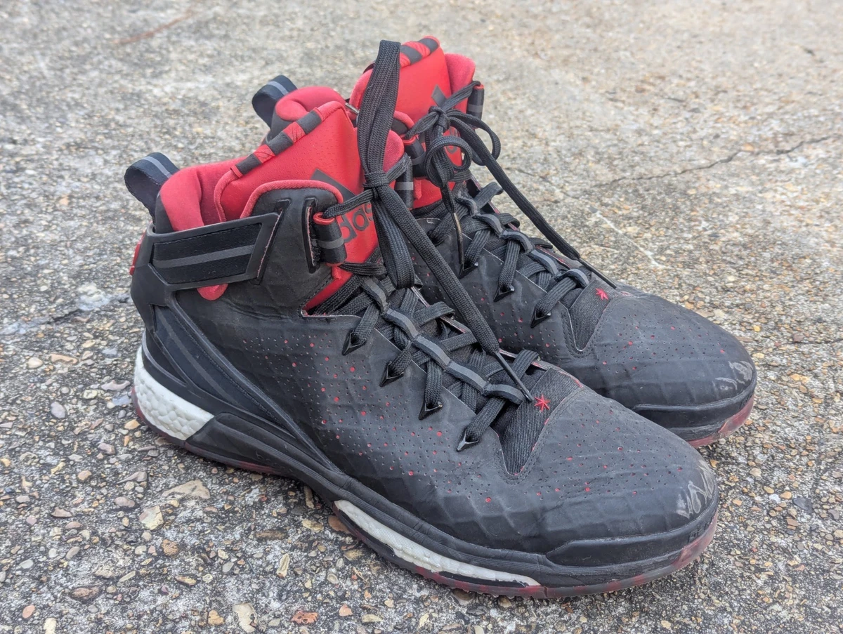 adidas D Rose 6 Boost \'Road \'Black Red Men\'s Sneakers Shoes Size: 6.5 Buy adidas D Rose 6 Boost  main image 2
