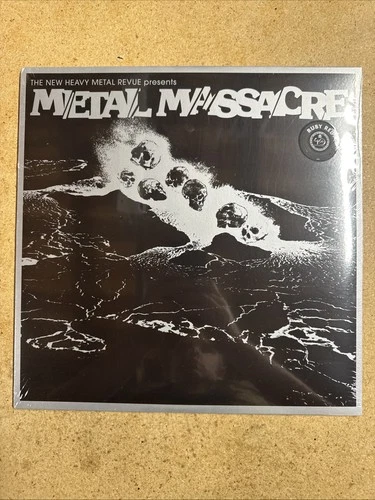 SEALED Metal Massacre LP Reissue Ruby Red VINYL RECORD Metallica Cirith Ungol