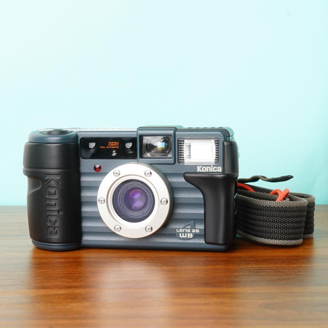 [美品] 完動品◎コニカ 現場監督 28 WB ブルー フィルムカメラ #96 91jaAZI6-5L._AC_SY200_QL15_.jpg