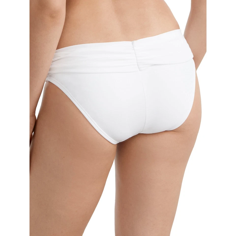 Parte inferior de natación de bikini Sunsets WHITE LILY inolvidable, grande de EE. UU. Foto 3 de 4