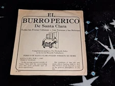 7" 33 rpm - Medardo Soler - El Burro Perico De Santa Clara - Private Label
