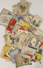 Lot Of 80+ Vintage Get Well Greeting Cards
