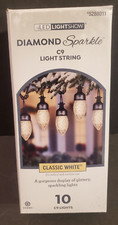 Gemmy Lightshow 90-Ct 9-ft Sparkling White LED Plug-In Christmas String Lights