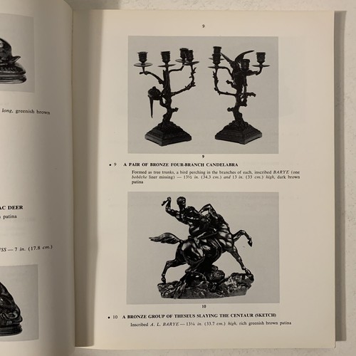 Christies 19th Cent Sculpture American Arts Crafts Nouveau Auction Catalog 1980 - Picture 2 of 12